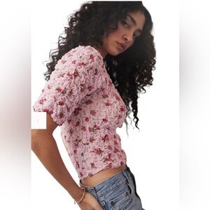 Free People Rosie Posie Top